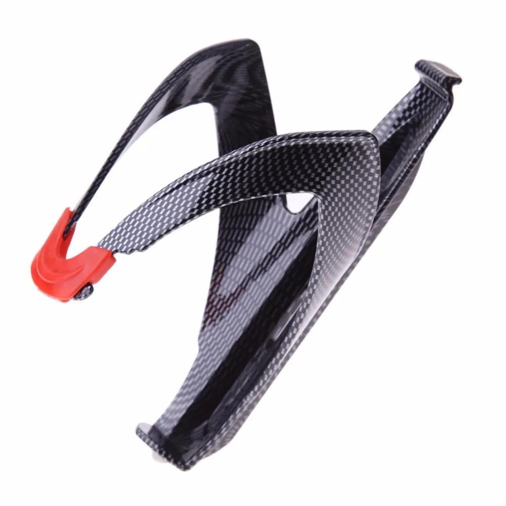 Carbon Fiber Road Bike Bicycle MTB Outdoor Water Bottle Drink Holding Rack Cage