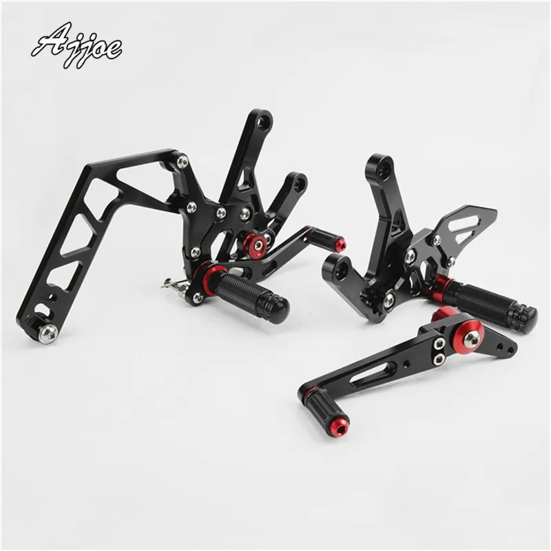 R1 мотоцикла для ног с ЧПУ Регулируемые задние rearset установить подножки для YZF-R1