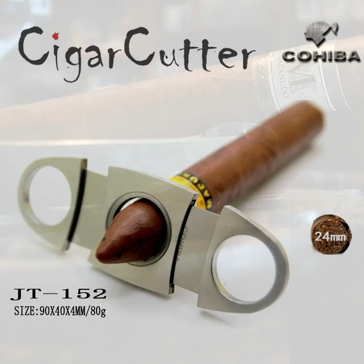 Cohiba сигарный резак ультра-тонкий из нержавеющей стали карманный нож Zigarre сигаретный нож кубинская курительная гильотина инструменты Charutos
