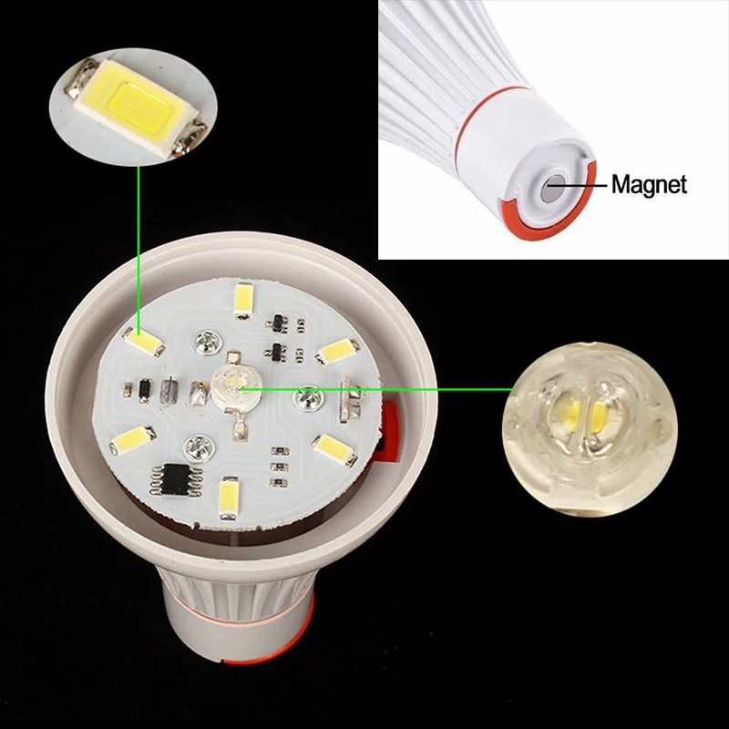 3 6LED-3W-Portable-Outdoor Camping Tent Light Torch Lantern Flashlight Hanging Lamp Adjustable Lanterna LED Lamp