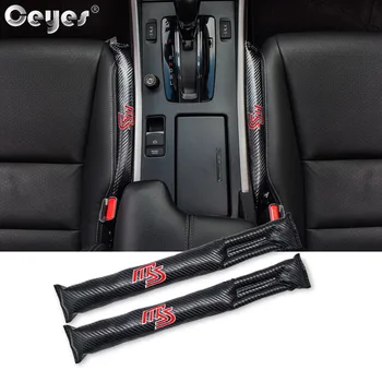 

Ceyes Car Styling Leakproof Protective Seat Gap Stopper Strip Cover For MAZDA MS mazda 2 mazda 3 mazda 6 M5 cx 5 Carbon Fibre