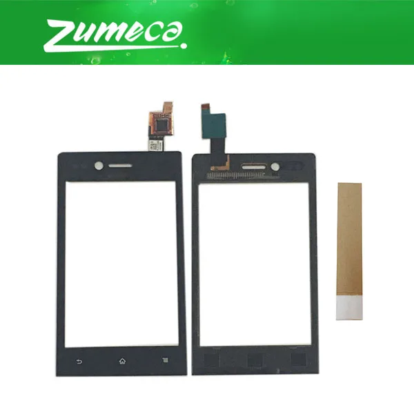 

3.5 Inch For Sony Xperia Miro ST23a ST23 ST23i Touch Screen Digitizer Touch Panel Lens Glass Black Color With Tape