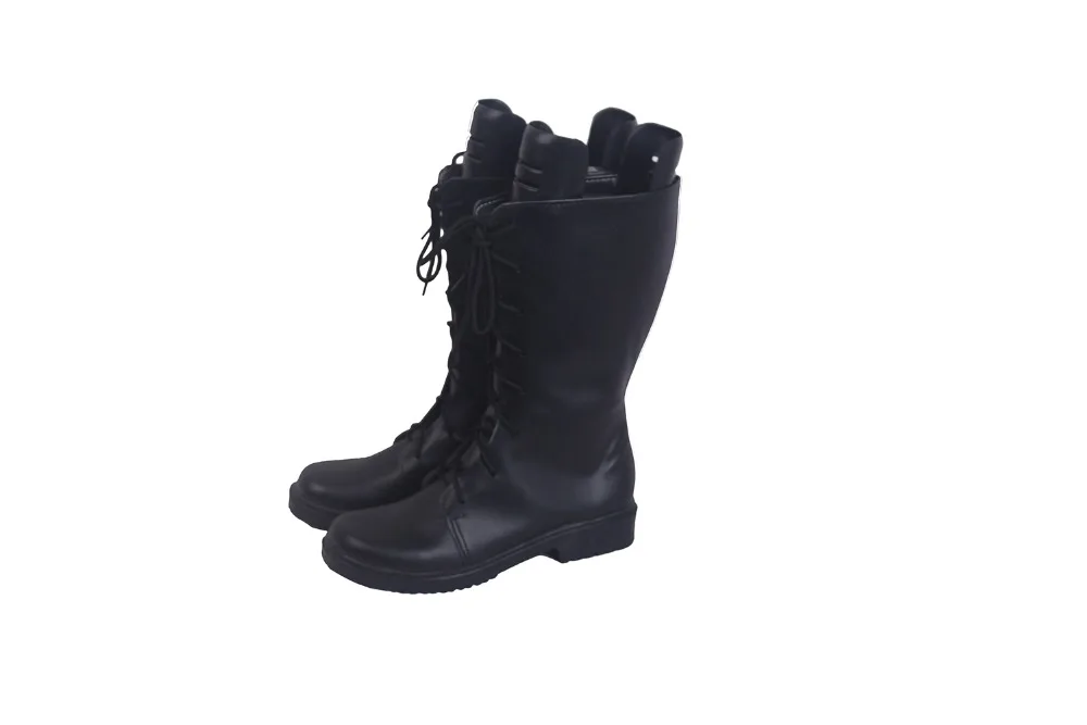 Devil May Cry 5 Nero Cosplay Boots Black Shoes Custom Made (4)