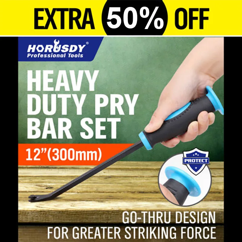HORUSDY Professional 12 &quotСтэнли шпатель с круглым хвостовиком плоская головка