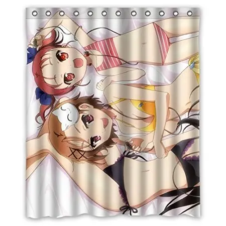 

christmas decorations for home Anime High School 160x180cm Waterproof Fabric Bathroom Shower Curtain