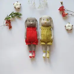 Вязальные игрушки кукла-амигуруми bunny Номер модели XH0412061