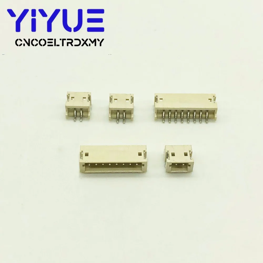 20pcs ZH1.5 connector 2P3P4P5P6P7P8P9P10P12P 1.5mm Horizontal smd Socket 1.5mm Pitch Patch Plug Connector SMT SMD (3)