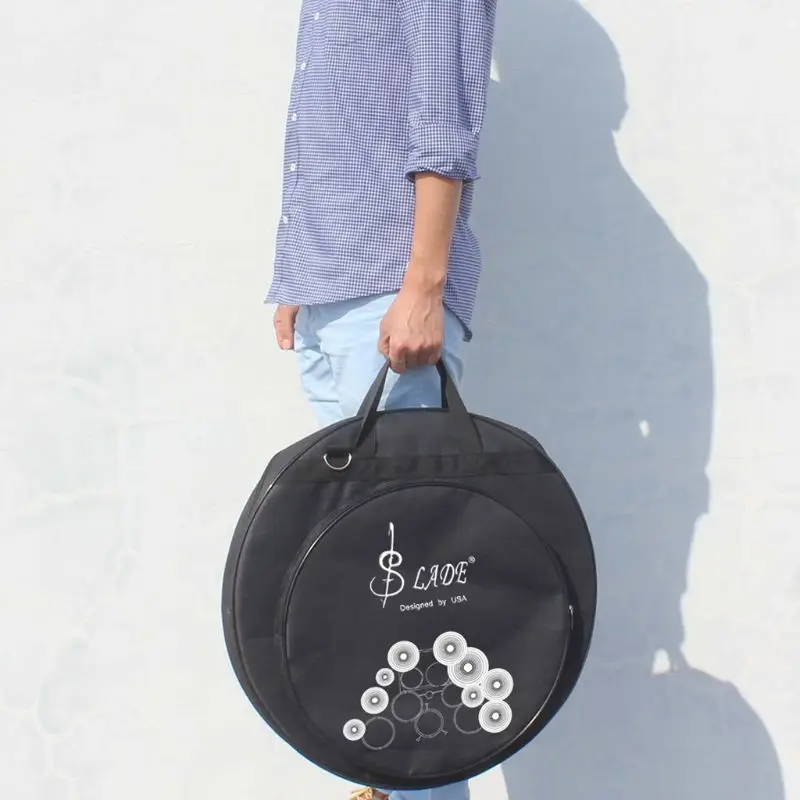 

1 pcs Cymbal Bag Case Three Pockets with Removable Divider for 5 Cell Max 21inch