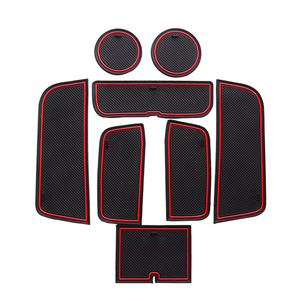 Car Door Groove Mat Per Volvo V60 2011-2018 V60 Cross Country V60Cc Cc Polestar Gate Slot Mat Gomma Antiscivolo Mat Mat
