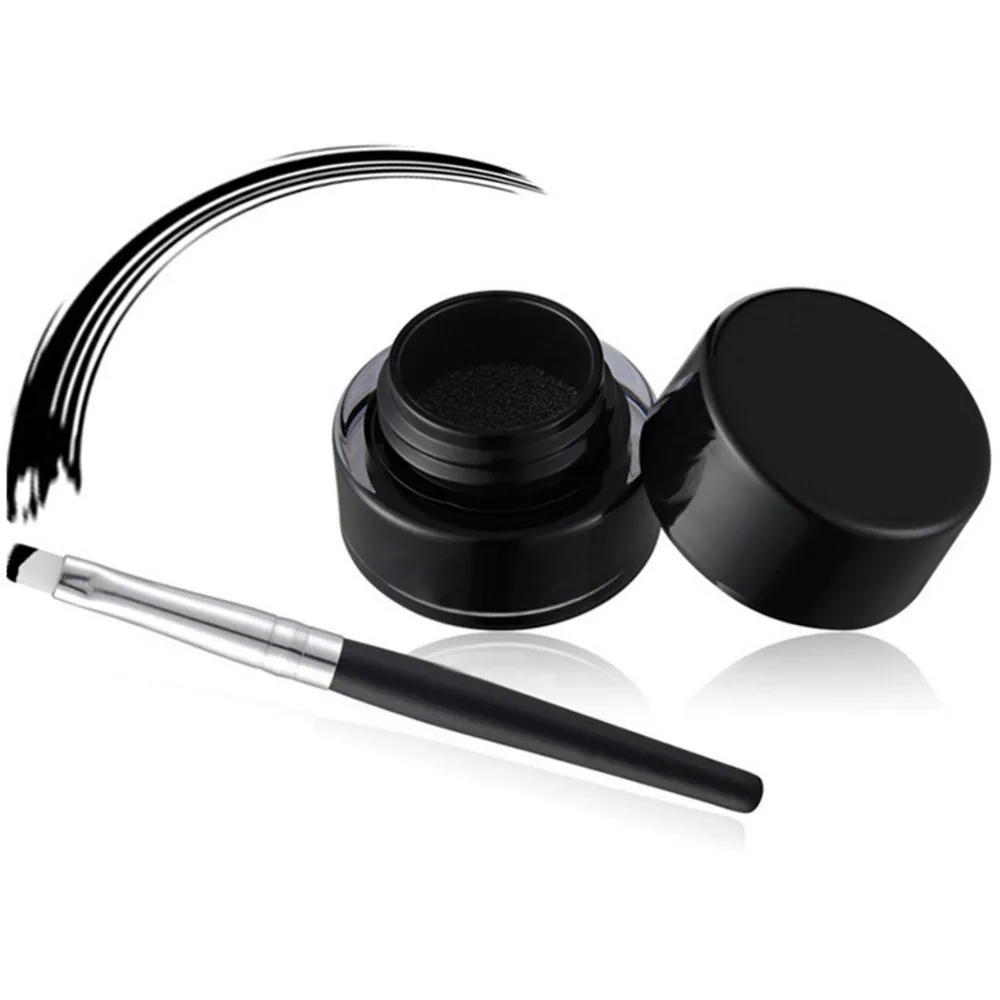 1PC Professional Smooth Eye Liner Cream Cosmetics Long Lasting Quick