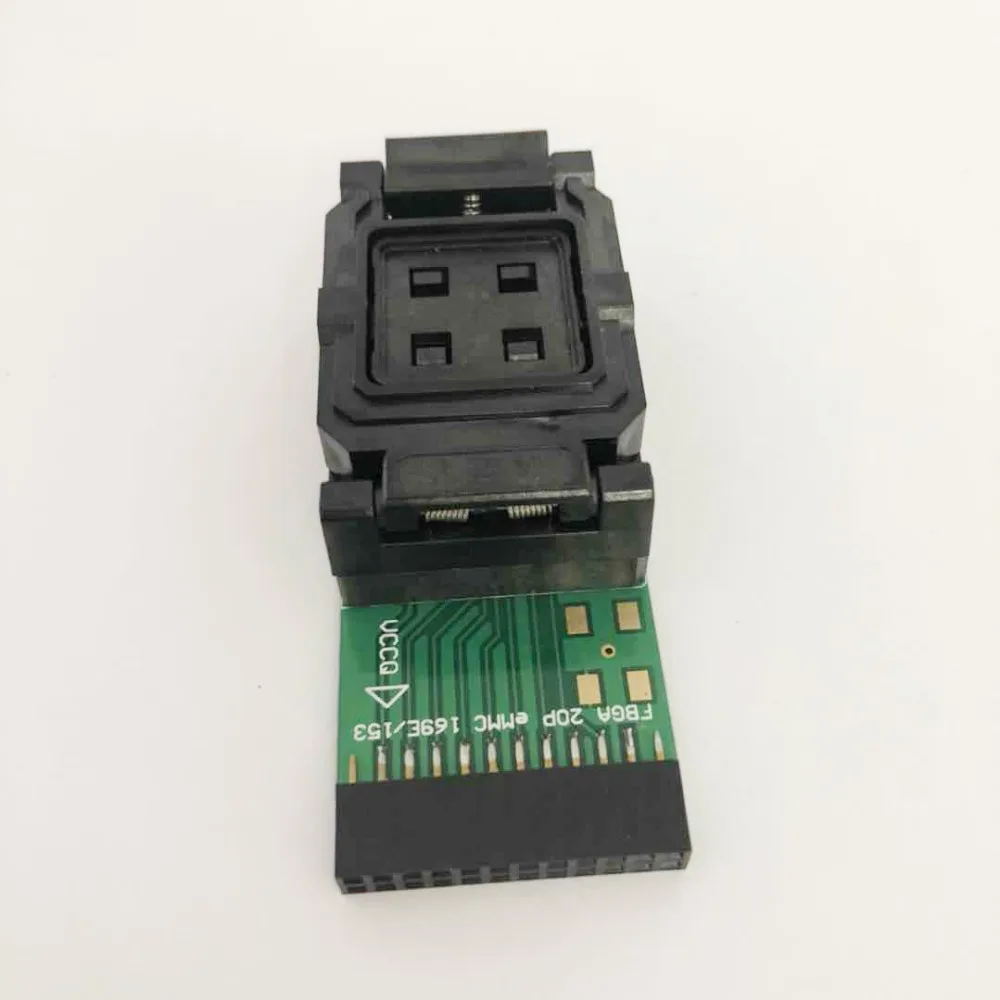 EMMCtest разъем на 20 контактный универсальный порт для eMMC153 eMMC 169 nand флэш тестирование