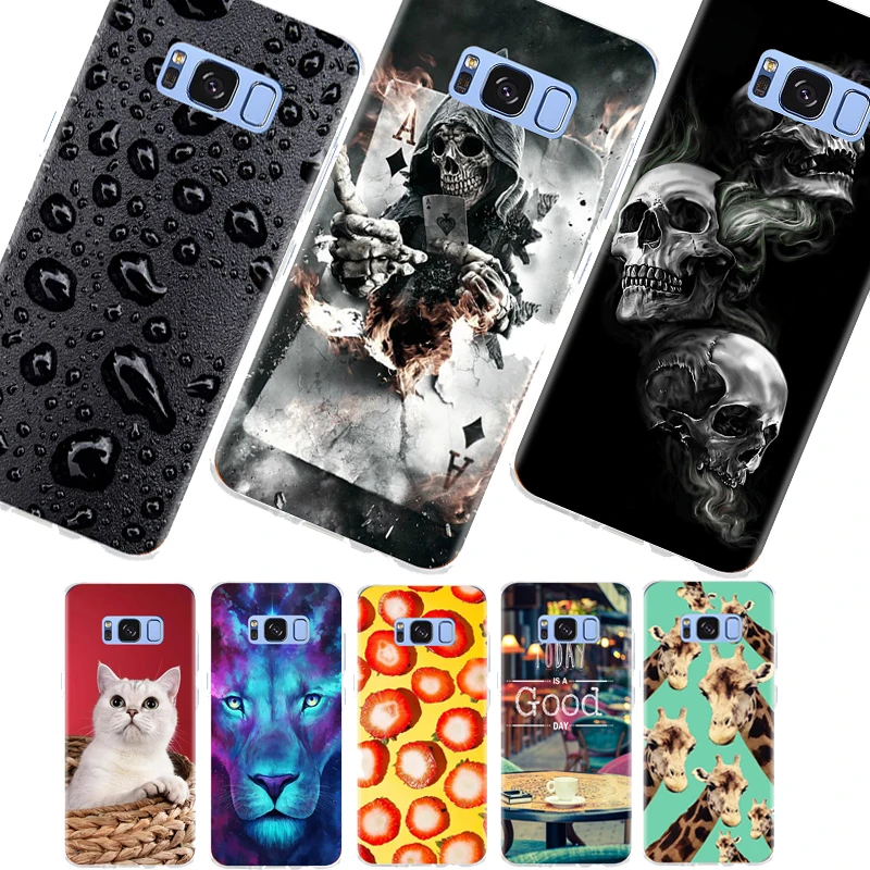 Case For Samsung Galaxy S8 Cute Silicone luxury TPU Cover Soft fundas S 8 | Мобильные телефоны и аксессуары