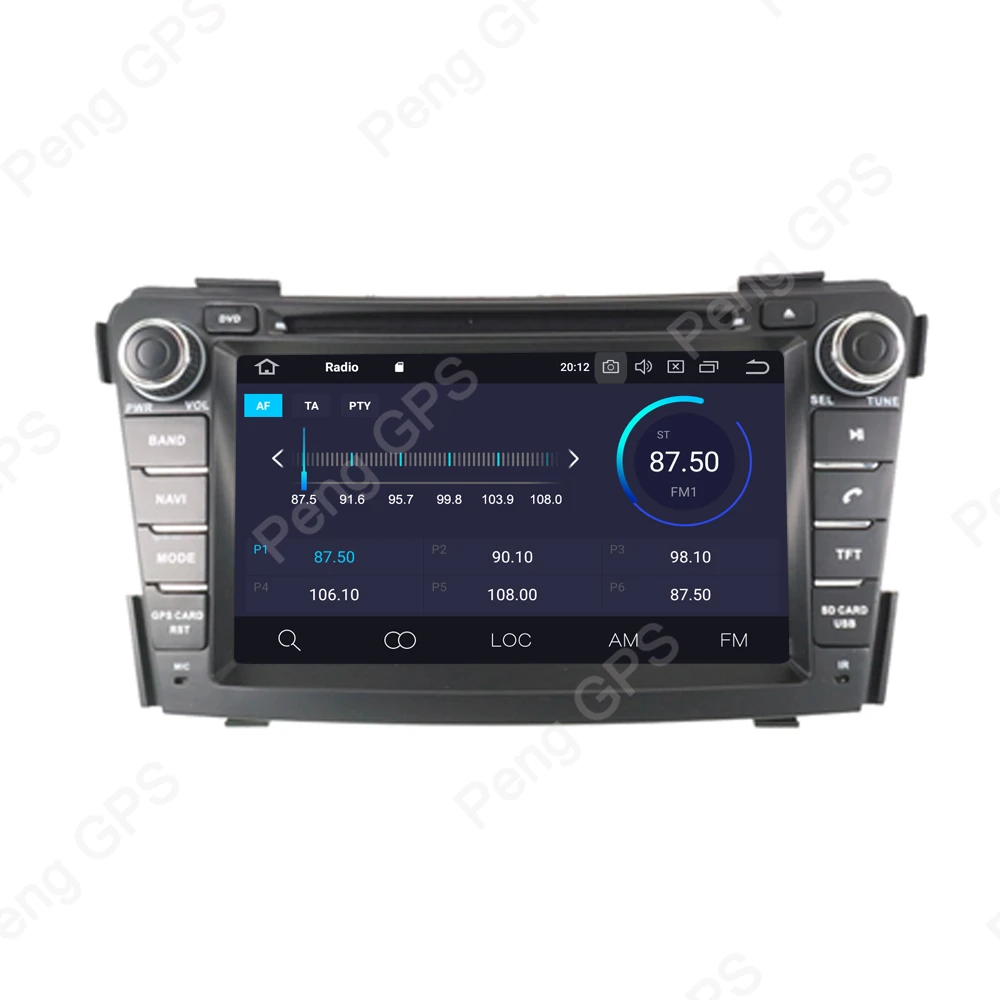 2 Din Stereo Android 10.0/9.0 Car Radio for Hyundai I40 2011-2016 CD DVD Player Navigation Digital Multimedia Receiver with DSP