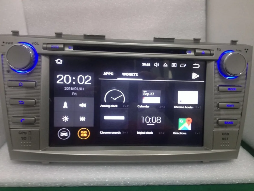 Cheap 2 Din Quad Core 8" Android 8.1 Car DVD GPS Navigation For Toyota Camry 2007 2008 2009 2010 Head Unit Car Stereo radio DAB DVR BT 1