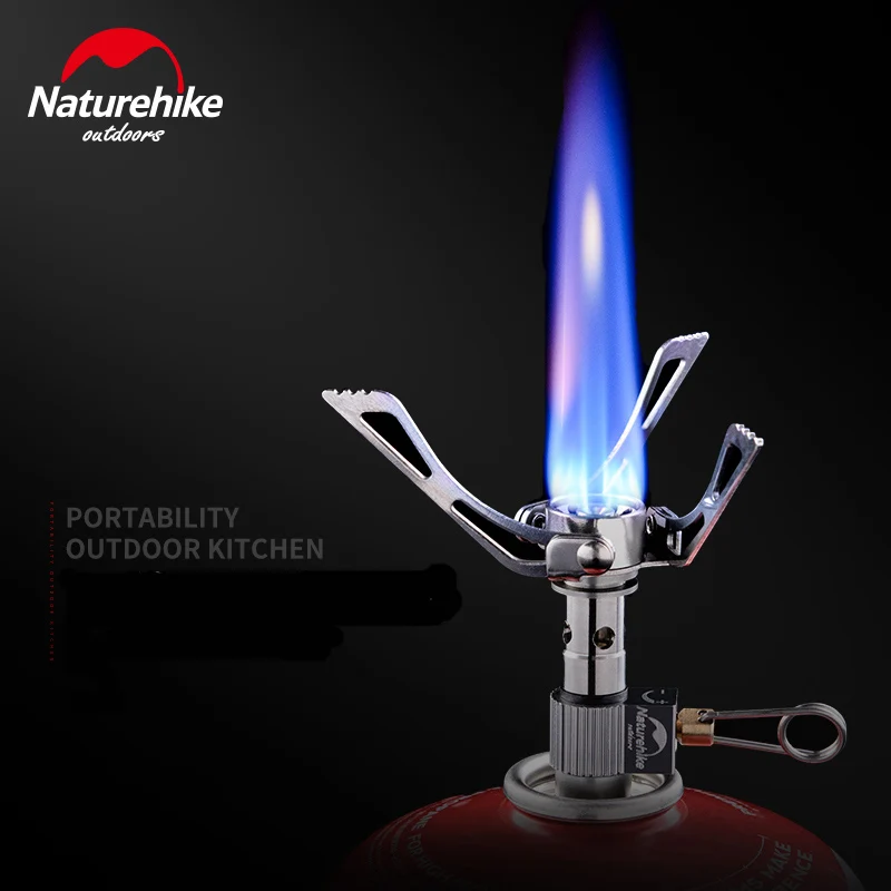 Naturehike газовая плита супер легкая Мини карманная напольная кухонная горелка