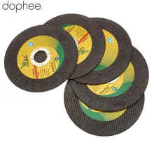 dophee 125mm Dremel Accesories Cutting Disc Ultra-thin Resin Grinding Wheel Cut Off Cutter Abrasive Disc for Dremel Tool 5PCS