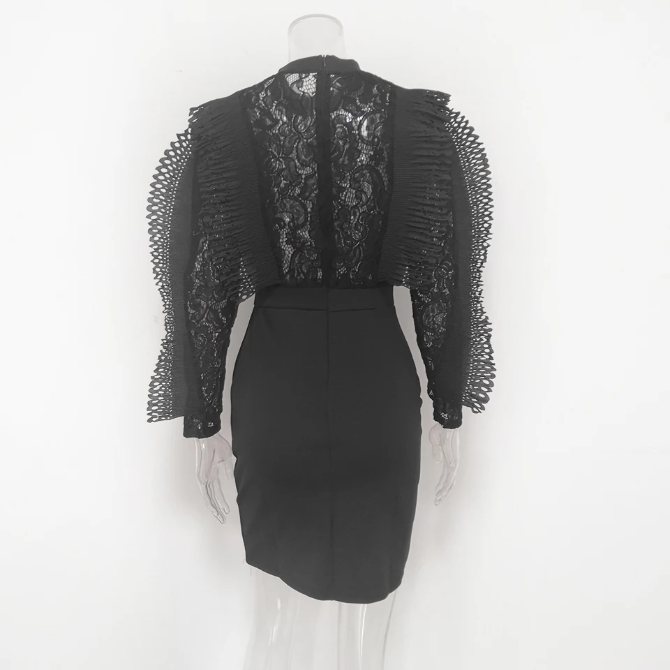Sexy Lace Bodycon Dress (8)