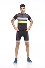 Professional Fabric Ultralight 2017 AJO Cycling Bicycle Bike MTB Sport Ciclismo Roupa Jerseys Short Sleeves Set Clothing A007