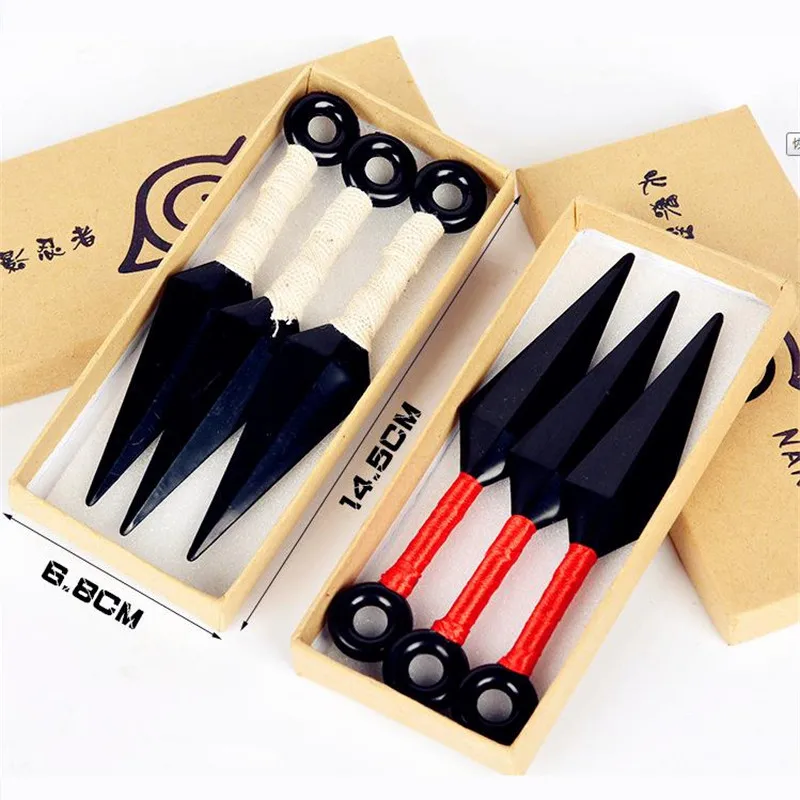 Naruto Ninja Shuriken Kunai Sasuke Kakashi Cosplay Accessoires Accueil