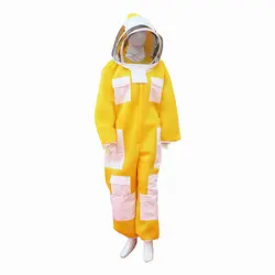 Костюм пчеловода трехслойная новая ткань пчеловод одежда Пчеловодство Защитный бесплатная доставка