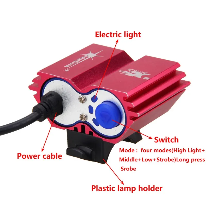 Flash Deal Waterproof USB Bike Light 8000LM 2 X T6 LED Front Bicycle Headlight Dual Lamps for Cycling No Battery 4 Flash Deal Waterproof USB Bike Light 8000LM 2 X T6 LED Front Bicycle Headlight Dual Lamps for Cycling No Battery 4