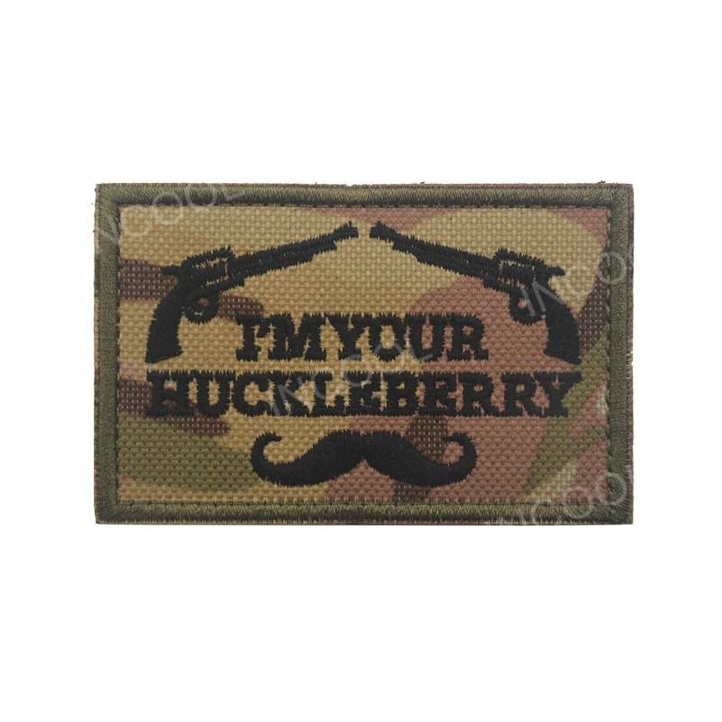Buy Funny Beard Gun Embroidery Patch Tactical US Army
