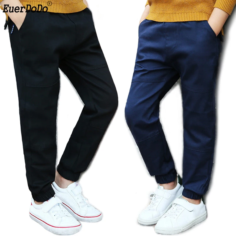 

Teen Boy Pants Spring Autumn Casual Trousers For Boys Children Sweatpants Cotton Kids Bottoms