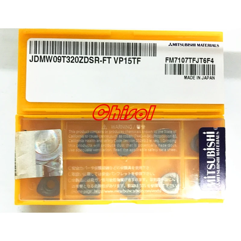 Твердосплавные фрезерные Вставки JOMW06T215ZZSR FT VP15TF/JOMW080320ZZSR VP15TF/JDMW09T320ZDSR VP15T/JDMW120420ZDSR