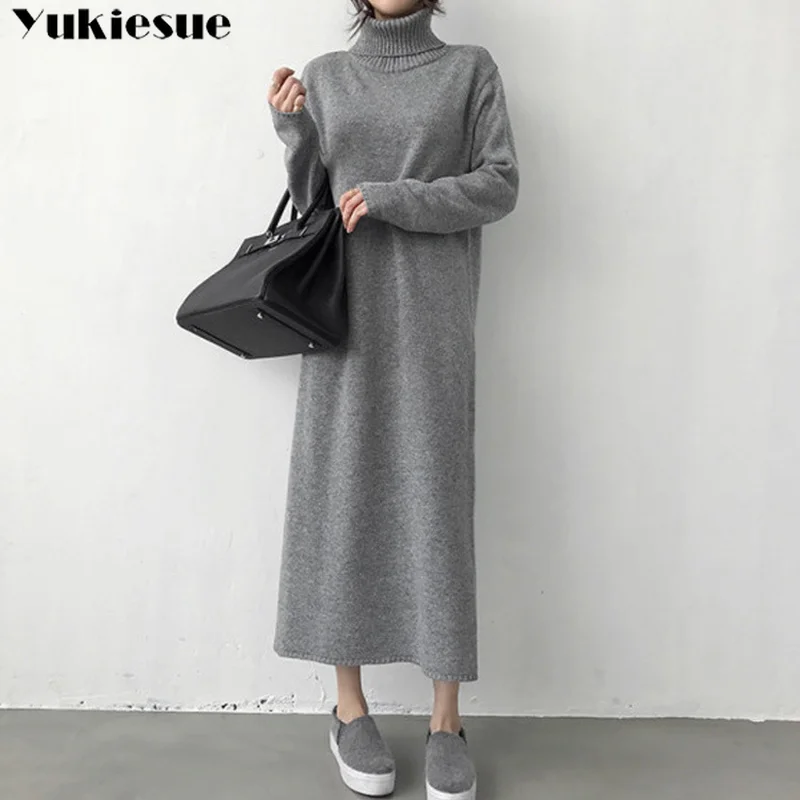 thick knit dress