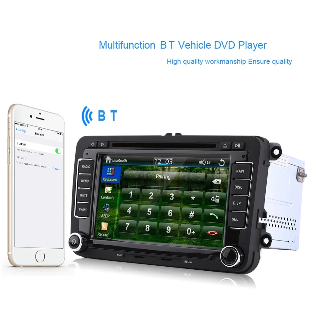 Clearance 2 Din 7" DVD Player Car Radio Car PC Stereo Head Unit GPS Navigation for VW/VW/PASSAT/Golf/Skoda/Seat 2 Clearance 2 Din 7" DVD Player Car Radio Car PC Stereo Head Unit GPS Navigation for VW/VW/PASSAT/Golf/Skoda/Seat 2