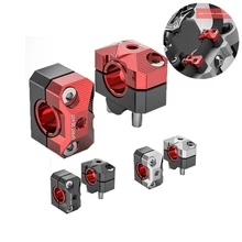 Пара 22 мм CNC алюминиевый руль мотоцикла стояки 28 мм регулируемый жир бар зажимы Универсальный Для Honda Kawasaki Ducati Yamaha