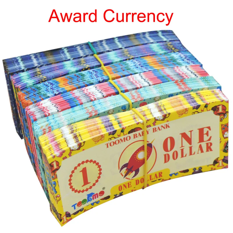 

Children's 100PCS Simulation Paper Money Awards Currency Learning Educational Toys Voucher Student Games Teaching Aids