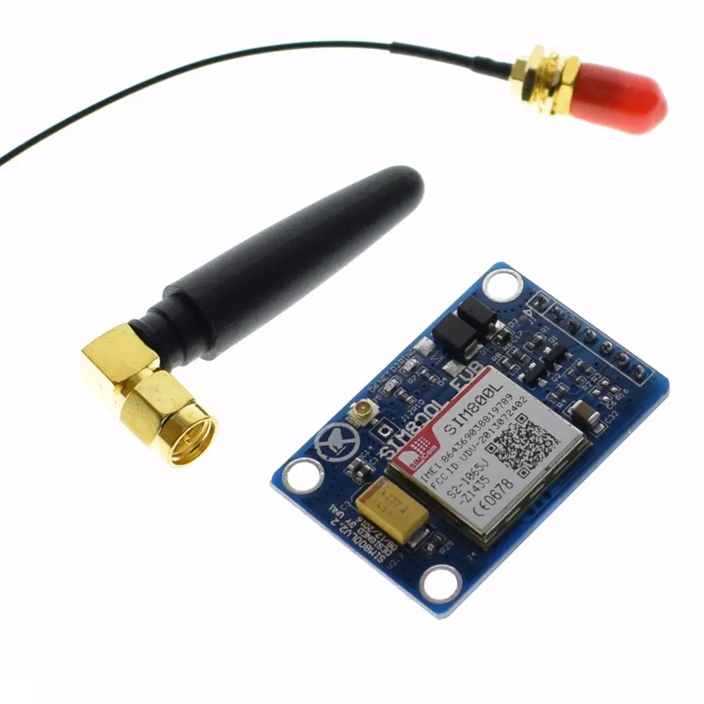 SIM800L V2.0 5V беспроводной GSM GPRS модуль Quad Band W/антенна кабельный колпачок|gprs module|gsm