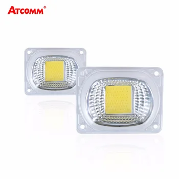 

20W 30W 50W COB LED Light Matrix With Lens Reflector Lamp Cover 110V 220V High Lumen Full Wattage For Floodlight Spotlight