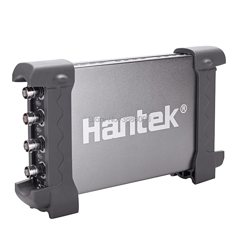 Hantek 6204BD 4 CH USB осциллографы для ПК 200 МГц полоса пропускания с источником сигнала 1GSa/s частота дискретизации в реальном времени
