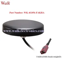 Всенаправленный FAKRA женский 5dbi с высоким коэффициентом усиления Открытый используйте винт крепление GSM 3g 4g lte антенна на крышу крепление lte 4g автомобильная антенна