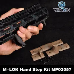 Тактический M-LOK ручной стоп комплект для M LOK крепления системы m-lok handguard 4 шт./компл. Acessorios страйкбол MP02057