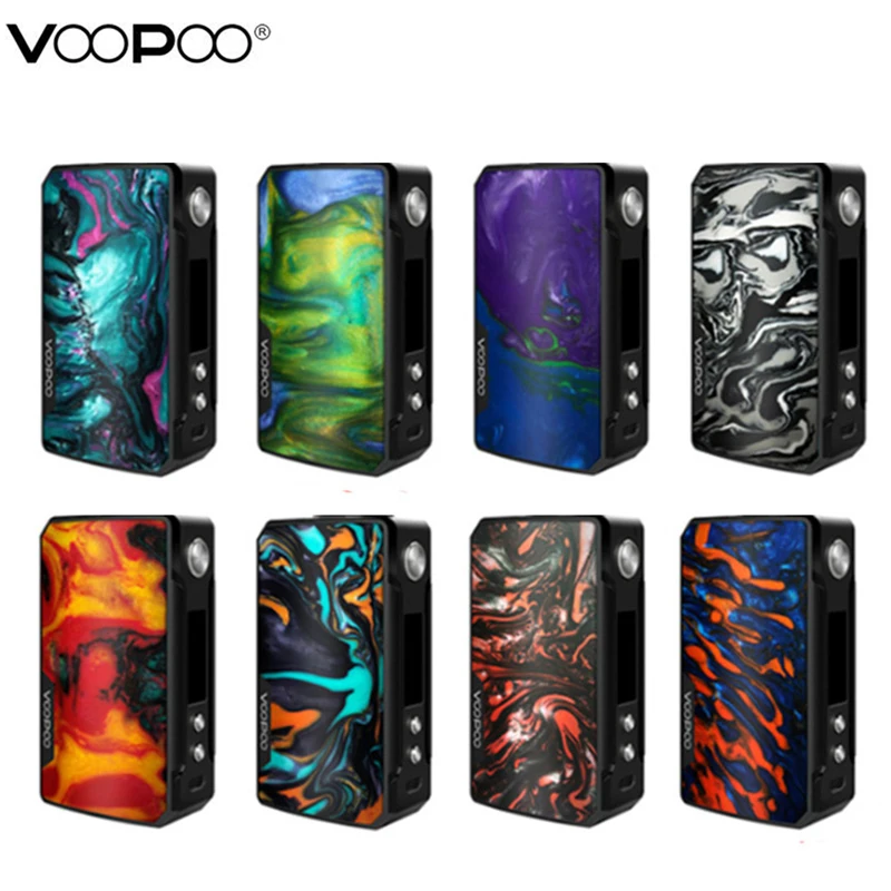 Оригинальный боксмод VOOPOO Drag 2 177W TC вейп с питанием от 18650 подходит для резервуара