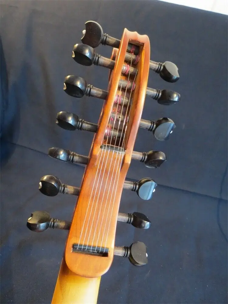 Ручная работа песня брена маэстро 7 × 7 струн 1" viola d'Amore 4/4 скрипка#13924