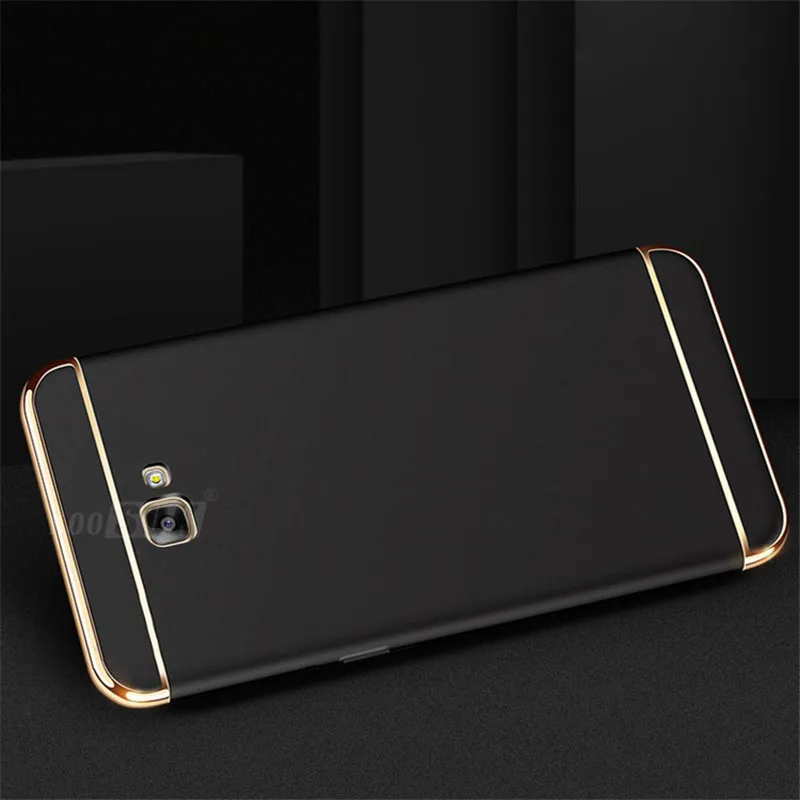 Чехол для Samsung Galaxy J4 Prime J415F SM модный Деловой 3 в 1 жесткий Гибридный чехол телефона