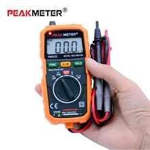 Ammeter Multimeter HYELEC MS8232 Non Contact Mini Digital Multimeter DC AC Voltage Current Tester Data Hold