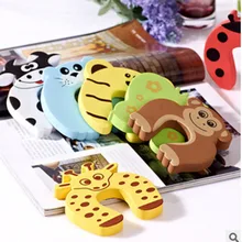 Door Stop Finger Pinch Guard Prevent The Baby Task Of Fingers Door Stop Children’s cartoon Mixed Color Baby Product