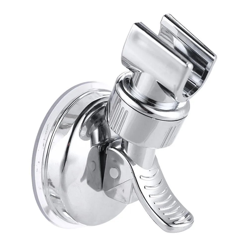 Душевая Головка Кронштейн держатель часы с чашкой на присоске для ванной настенное крепление Регулируемый мощный душевой кронштейн база аксессуары для ванной комнаты# YL