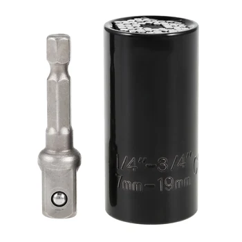 

Multifunction Hand Tool Mini Portable Functional Socket Wrench Sleeve Hand Power Hardware Tools