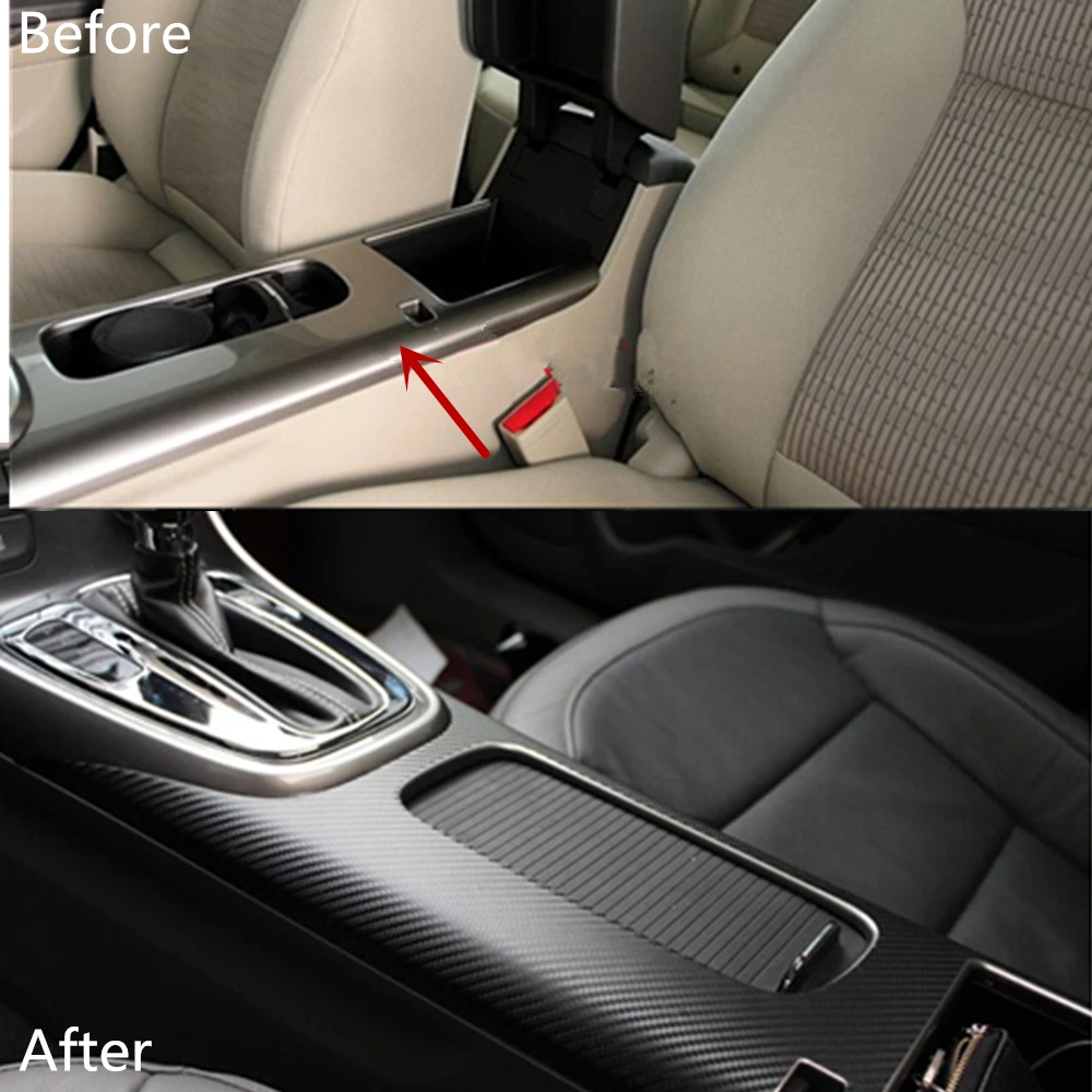 Автомобиль центральный ящик подлокотник Стикеры для Chevrolet Malibu 2013 2014 Наклейки
