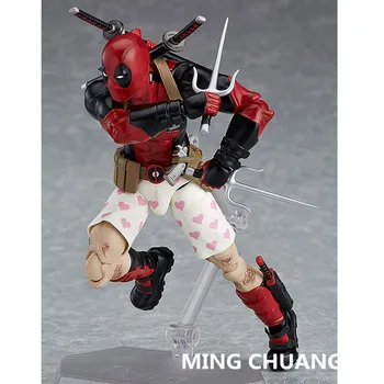 

X-Men EX-042 Deadpool Wade Winston Wilson DX Ver Wolverine's friends 16CM PVC Action Figure Collectible Model Toy BOX J69