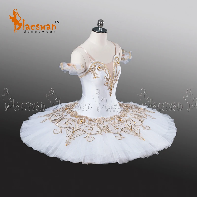 Белый товар костюм BT656 гайковёр профессиональная балетная пачка Снежная