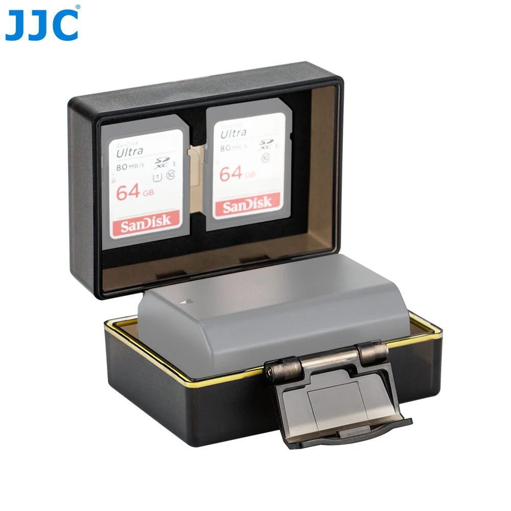 JJC BC 2NPFZ100 Water resistant Camera Battery Storage Box For Sony NP