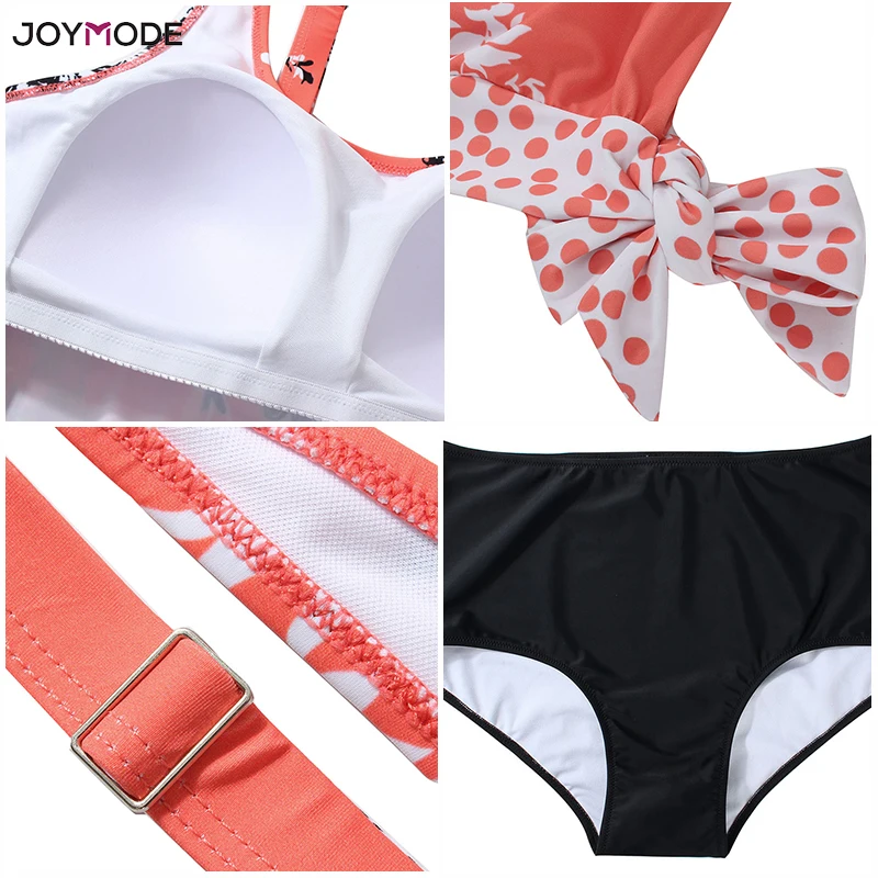 JOYMODE Двойка бикини Для женщин 2019 Новый Плавание надевать большие Maillot De Bain Femme