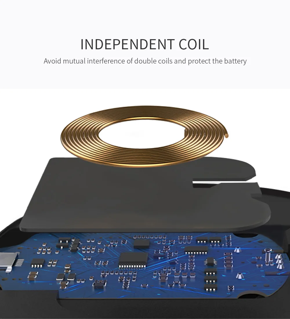 Ascromy Fast QI Wireless Charger For Huawei Xiaomi Samsung Galaxy S10 S9 S8 Note 9 iPhone X XS Max XR 8 Plus Induction Charging Accessories (9)